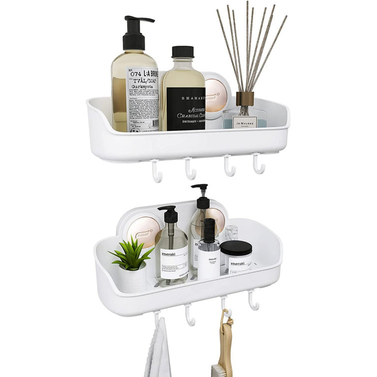 Rebrilliant Kingdon Suction Shower Shelf Wayfair